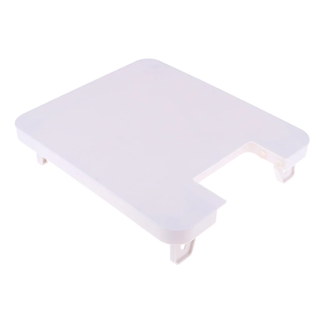 9.76 inch Wide Extension Table for Patchwork & Quilting Free Motion Embroidery, 1Pcs, White