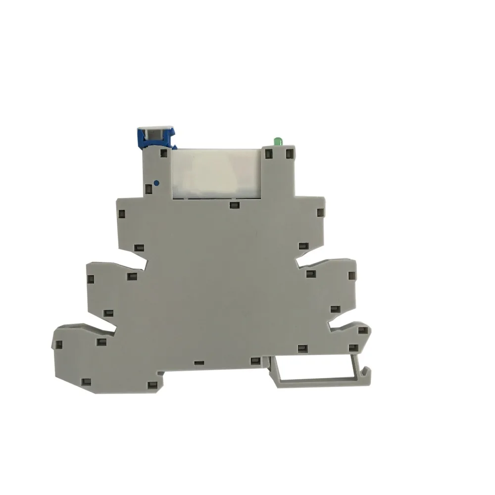 Тонкое реле на винтовой розетке со светодиодной и защитной схемой 12VDC/AC|slim relay|relay