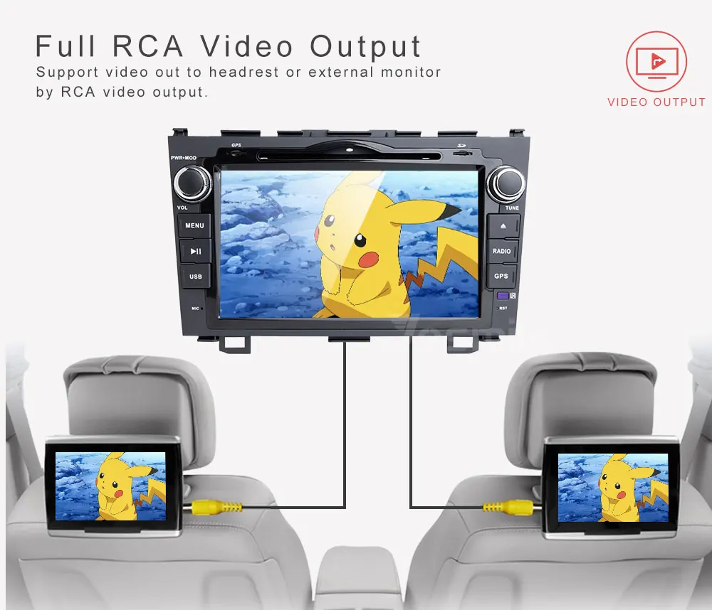 Discount 2 Din Car DVD Player Radio For Honda CRV CR-V 2006 2007 2008 2009 2010 2012 GPS Navigation System Multimedia Head Unit Audio 11