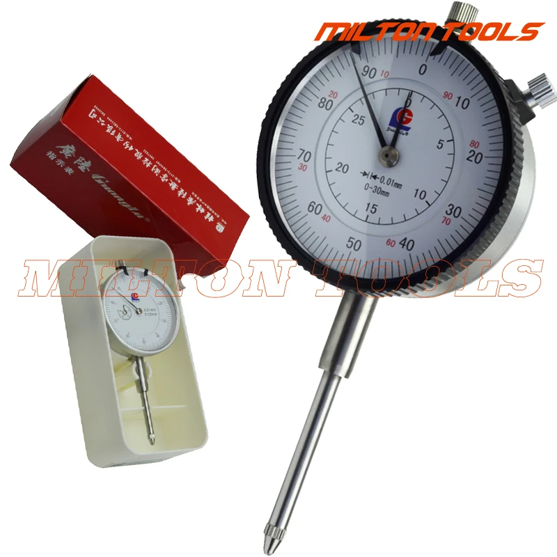 

High Quality Guanglu Shockproof Precision 30mm Dial Indicator 0-30mm dial Indicator guage 0.01mm