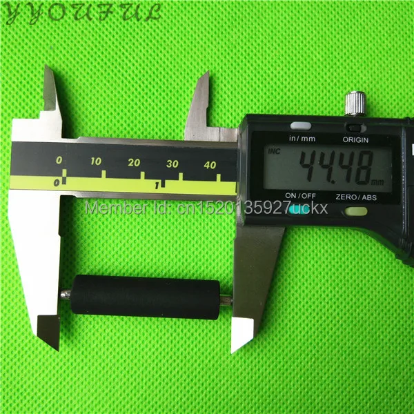 Inkjet Plotter Spare Parts Flora Rubber Pinch Roller 44.5mm Long For Flora Lj320 Lj3208 Lj3204p