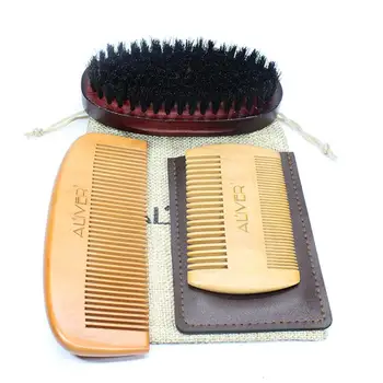

XY Fancy Man Beard Care Set Beard Comb Double-side Comb Beard Brush