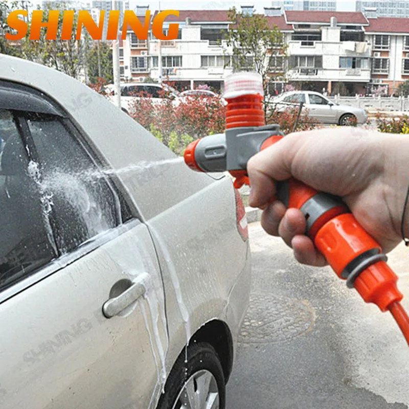 Портативная Автомойка высокого давления с пенопластом и адаптером питания