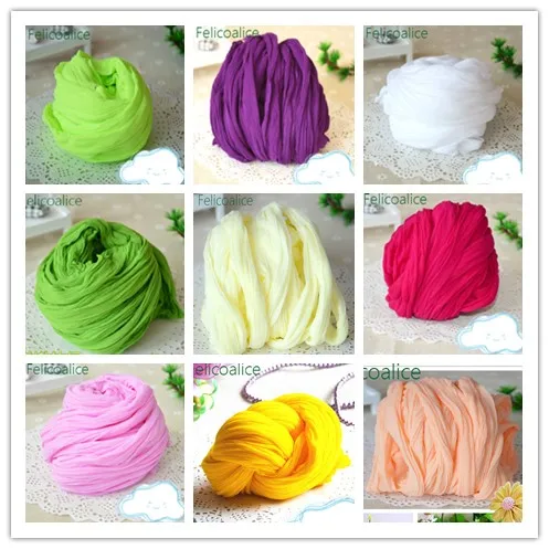 

20pcs Multicolor Nylon Stocking DIY Flower Making Material Handmade Craft Accessory Wedding Home Nylon Stocking Flowers