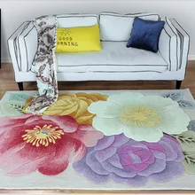 Цветы на коврах, шерсть, ингредиент для коридора, коридора, дверной проем, большой коврик, декоративные напольные ковры, Цветочные ковры