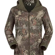 Мужская камуфляжная куртка Highlander для охоты, мягкая спортивная водонепроницаемая ветрозащитная дышащая мужская тактическая куртка, одежда