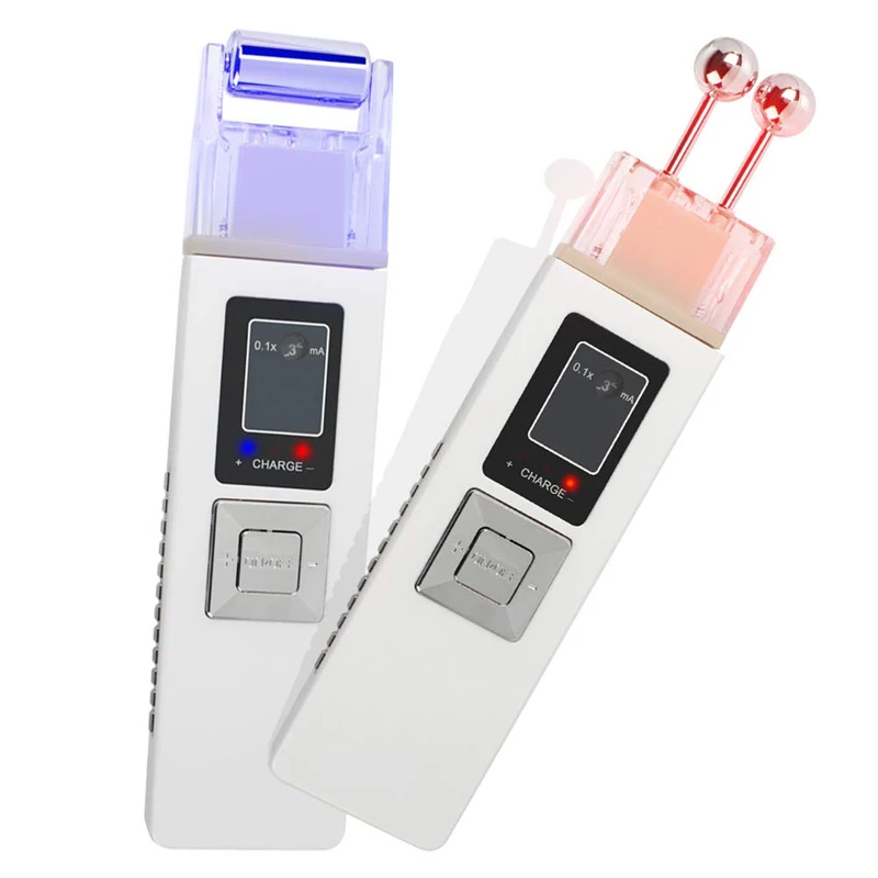  Face Cleansing Portable Galvanic Microcurrent Skin Firming Machine Anti-Aging Massager Skin Care Sp