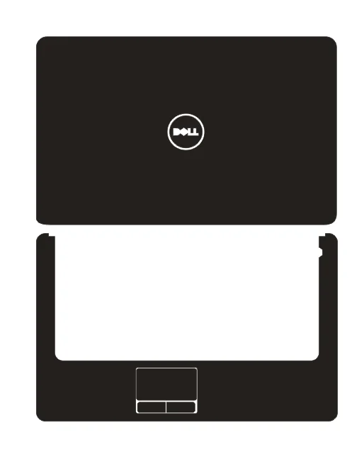 Ноутбук углеродного волокна виниловая кожа Наклейка Обложка для Dell Inspiron 1545 1546 15,6"