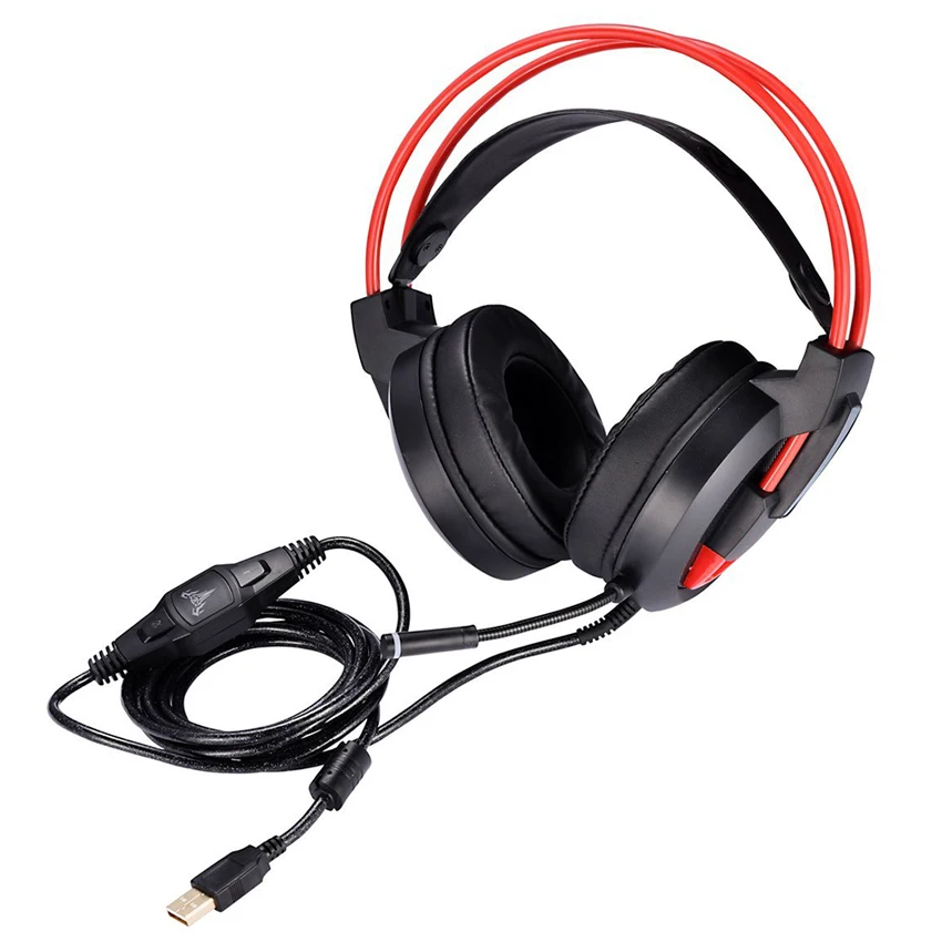 Askmeer игровая гарнитура casque7.1 объемный звуковой канал USB стерео проводные наушники