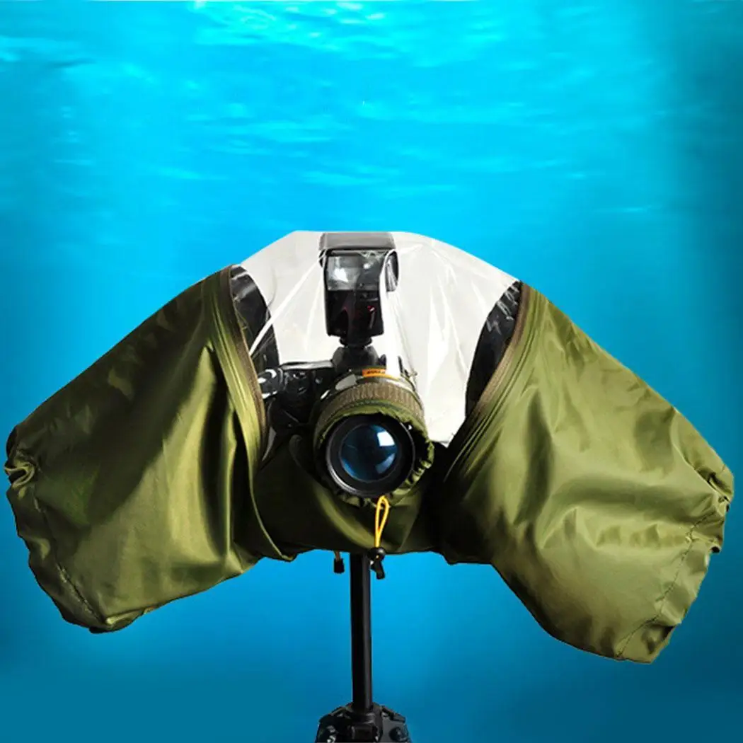 Защита от дождя для камеры защита на молнии SLR army green camera|Сумки фото-/видеокамеры| |