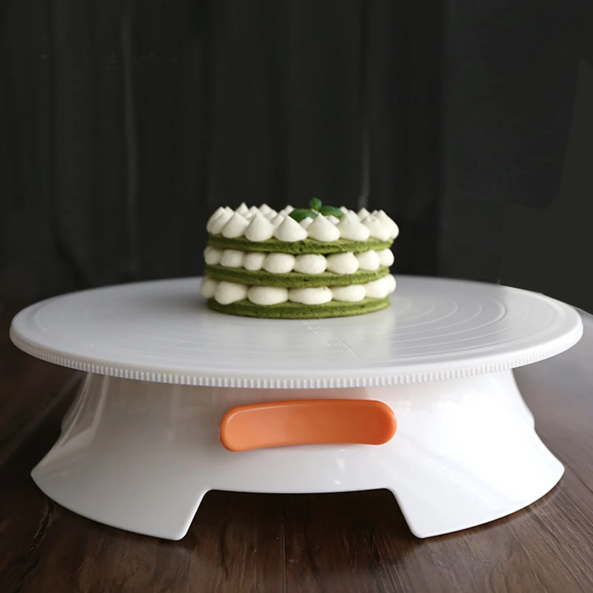 31 см пластиковая круглая вращающаяся подставка для торта вращающаяся подставка для украшения тортов домашняя кухня