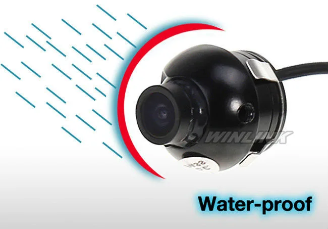 Universal Night Vision Waterproof HD CCD Car Rear View Camera all Angle View Camera Parking Camera for All car