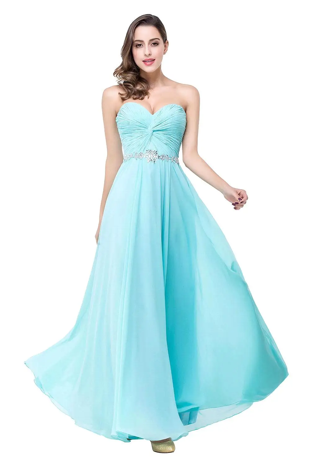 Betsy and Adam Prom Dresses Yellow