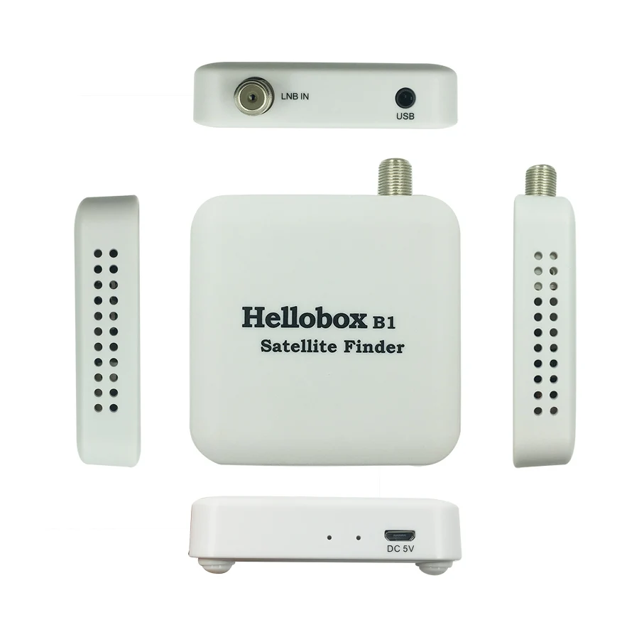 Мини умный спутниковый искатель HELLOBOX B1 с Android приложением для спутникового ТВ-приемника мобильного телефона мини смарт-спутниковый искатель