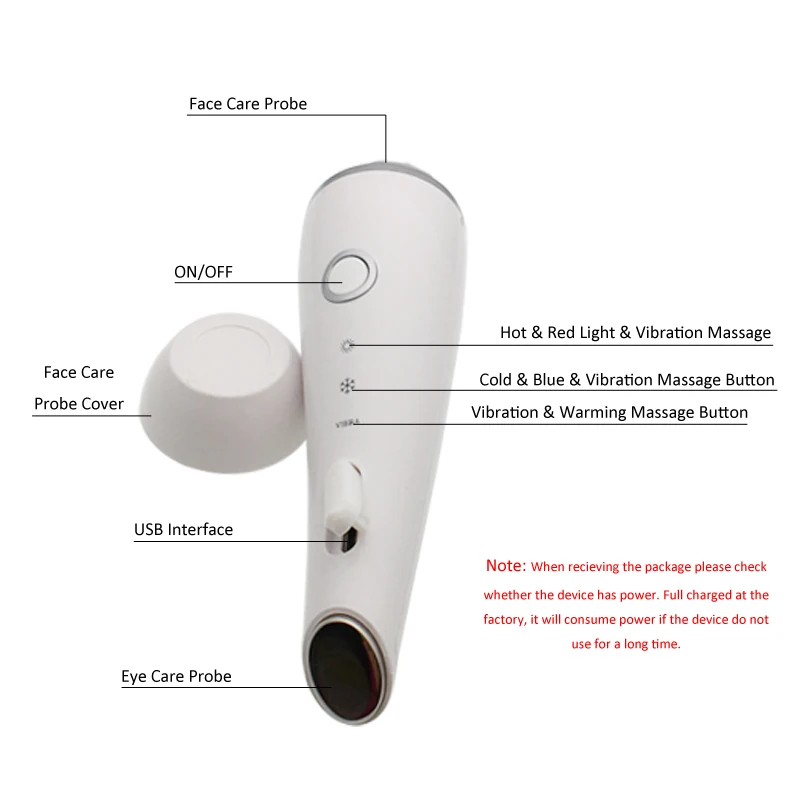 hot cold photon vibration massager 1