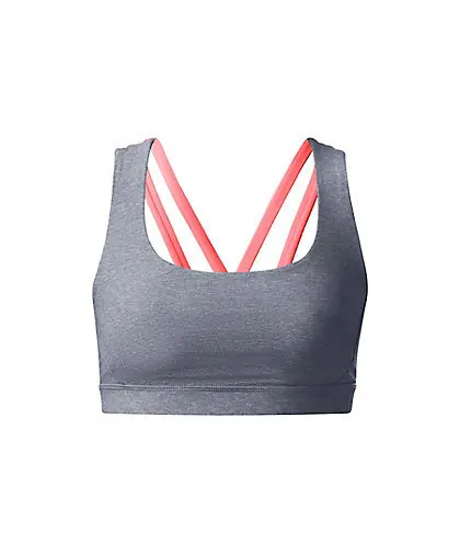 v back sports bra