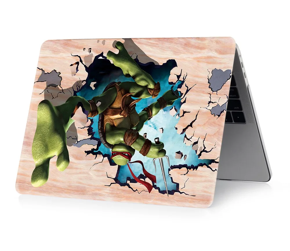 ZAIWJ Новый чехол для ноутбука Apple MacBook Touch ID Air Pro Retina 11 12 13 15 MAC 3 4 с сенсорной панелью +