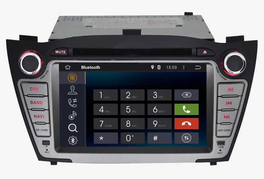 Sale 1024X600 HD Screen Android 8.1 Car DVD For Hyundai IX35 Tucson 2010 2011 2012 2013 GPS Radio Stereo Unit WIFI 3G DVR 3