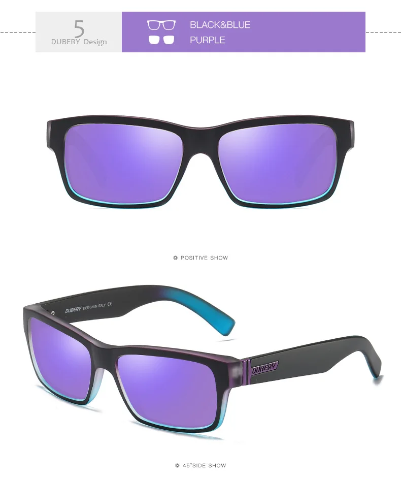 Поляризованные мужские солнцезащитные очки Gafas Для мужчин диск Пеший Туризм очки с УФ-защитой с TAC линзой солнцезащитные очки для рыбалки D189 - Цвет: 5