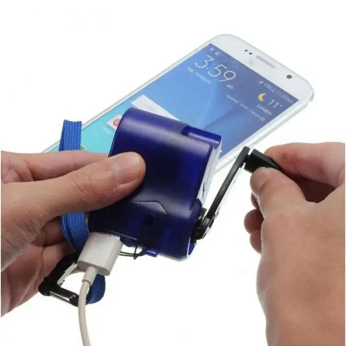 Зарядное устройство usb зарядка аварийный ручной Динамо портативный для наружного мобильного телефона EM88