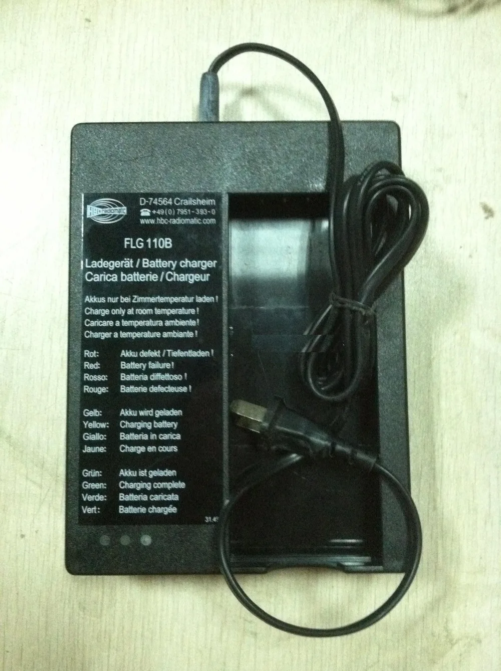 Flg110b ( QA115600 ) carga de la batería uso para serie BA2130