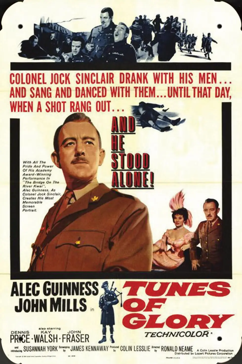 Tunes Of Glory Movie Metal Poster Tin Plate Sign 8&quotx12&quot | Дом и сад