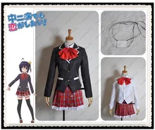 Nueva Llegada Chunibyo Demo Koi ga Shitai Takanashi Rikka Cosplay Del Anime de Dibujos Animados