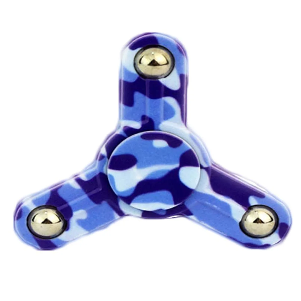 Пальца Звездное Небо Tri-Непоседа Игрушки Пластиковые EDC Руки Spinner Spinner Для Аутизма и СДВГ ручной счетчик EDC Непоседа счетчики спинер