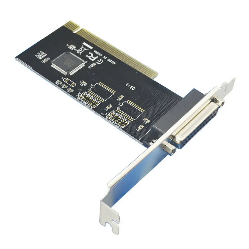 DB25 Parallel Port IEEE 1284 Printer PCI Controller Card Adapterin