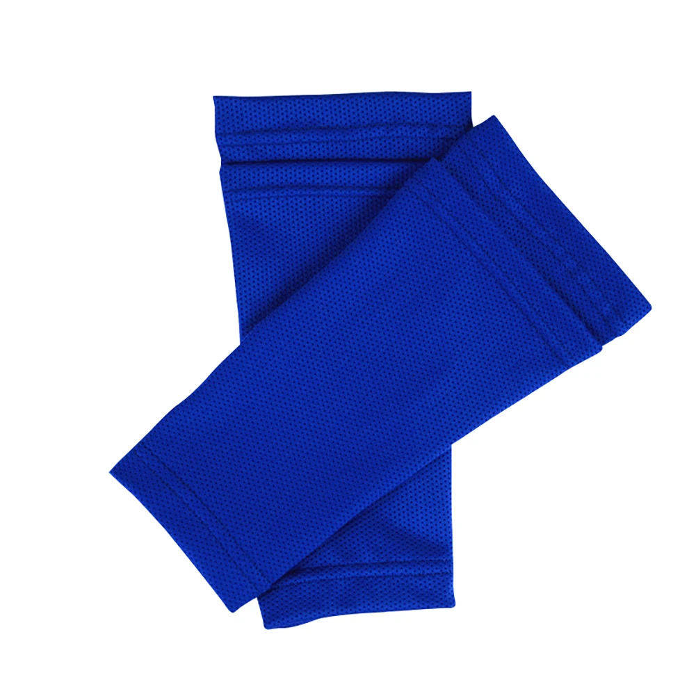 

1 Pair Athlete Abrasion Resistance Professional Sports Soccer Pocket Leg Sleeves Pads Shin Guard Protective Socks Polyester