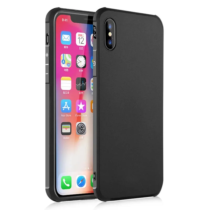 Чехол для телефона iPhone 6 6S 7 8 плюс 5 SE принципиально X 5S чехол Drop-доказательство