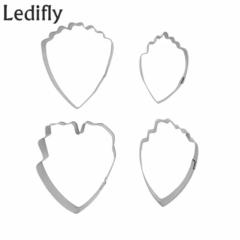 Ledifly 4 шт./компл. инструмент для украшения тортов пионов помадки|Формы тортов| |