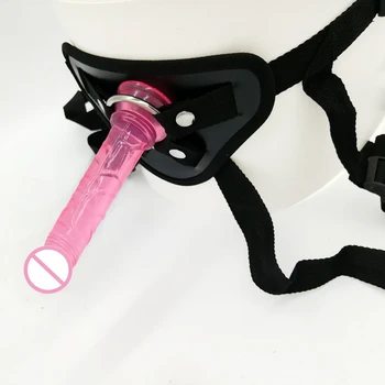 Thierry Strap On Mini Dildo Panties 14.5*2.4cm Silicone Penis With Suction Cup Strapon Harness for Vagina/Anal Plug Sex Toys 3