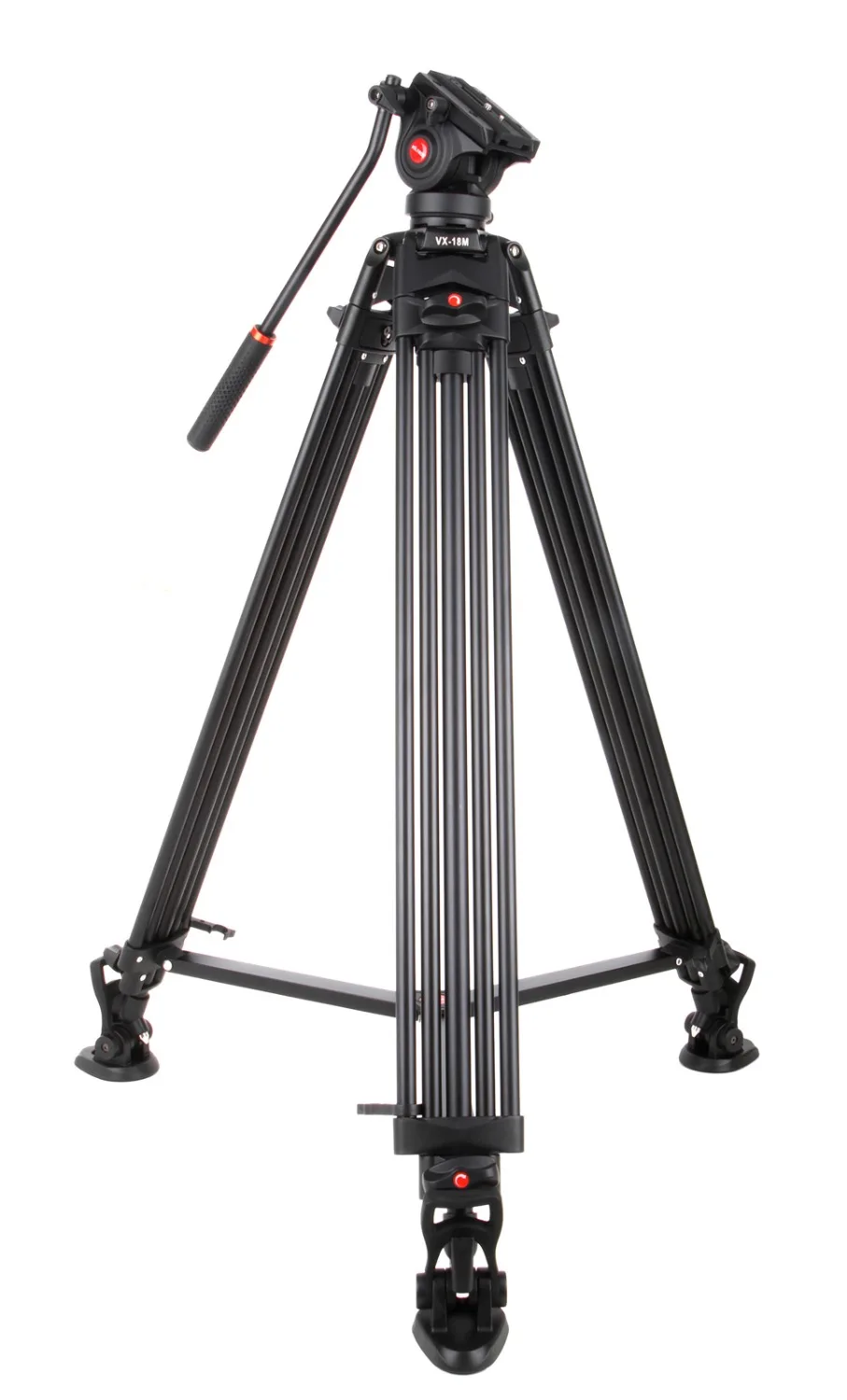 1 8 м Viltrox VX 18M Pro Heay Duty алюминиевый видеоштатив + жидкая панорамная головка сумка