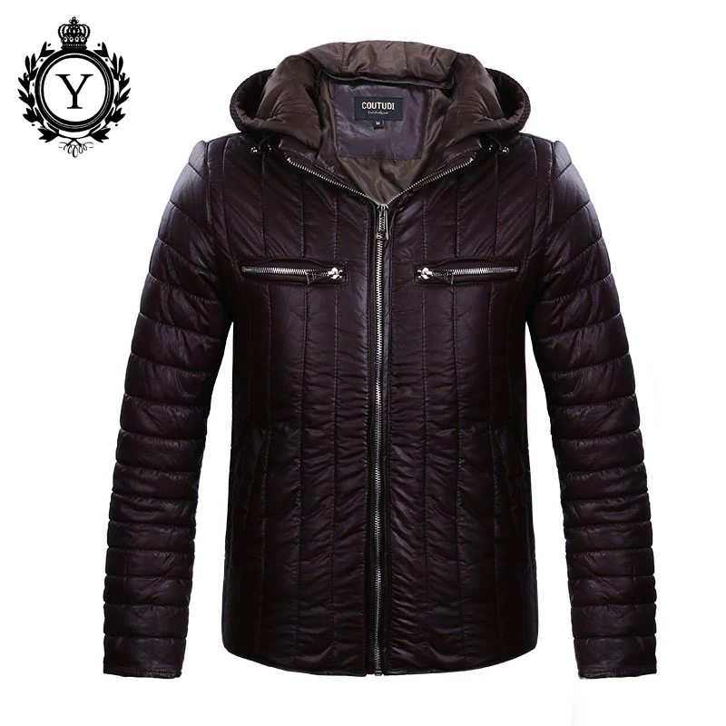 COUTUDI 2016 Fashion Hot Sale Winter Jacket Men Solid New Jaqueta Masculina Coat Stylish Winter Down