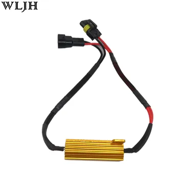 

WLJH 2x H8 H11 Led 50W 6Ohm Load Resistor Fog Light DRL Driving Lamp Fix Hyper Flash Error Canceller for Audi A1 A3 A4 A5 Q5 Q7