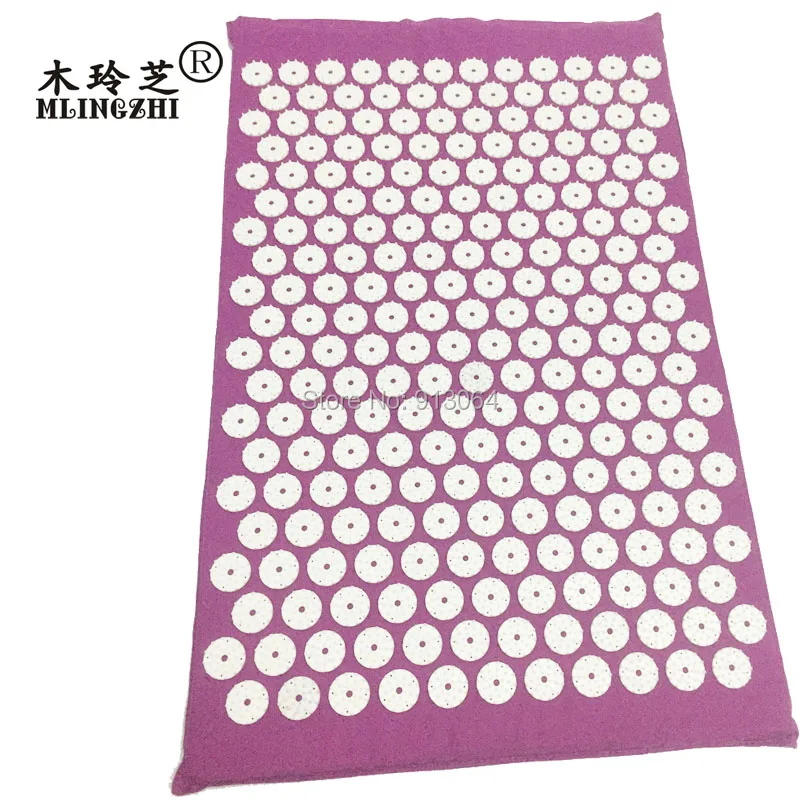 Massage ( about 68 * 42*2.5 cm ) Mat cushion Presses to Relieve Back Pain Spike Mat Acupuncture Yoga massage cushion