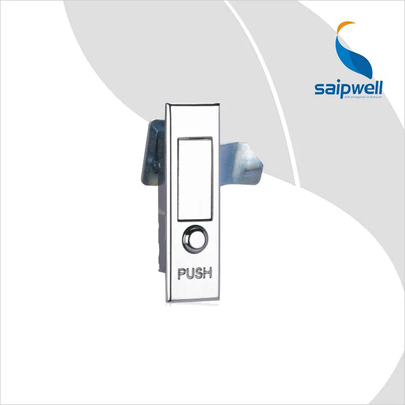 

4# Zinc Alloy Plane Lock / Slim-shaped Plane,Push-button Style Panel Cabinet Lock (SP-MS503-2)