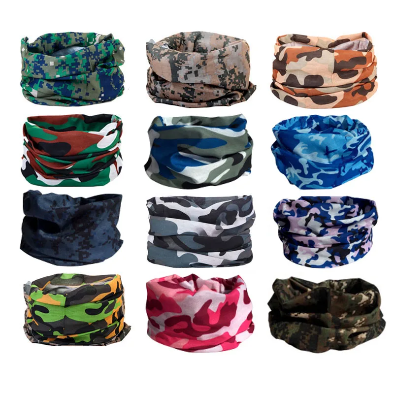 Camo Magic Scarf Face Bandanas Headwear Bandana Mask Shemagh Tactical Balaclava Outdoor Cycling Hiking Scarves Turban Head Wrap Camo Magic Scarf Face Bandanas Headwear Bandana Mask Shemagh Tactical Balaclava Outdoor Cycling Hiking Scarves Turban Head Wrap