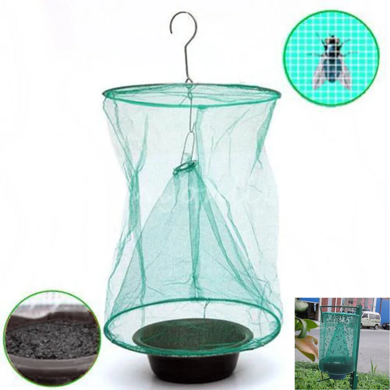 

Foldable Kitchen Fly Bug Insect Pest Net Catcher Cage Trap Killer Hanging Bags Dropshipping FAS