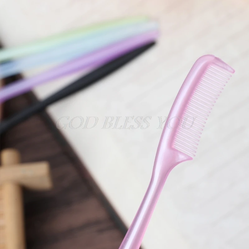 Новая пластиковая расческа для наращивания ресниц для бровей инструмент для макияжа для использования дома и в салоне