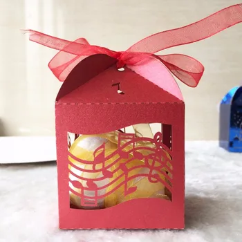 

50pcs/lot Romantic Candy Box Paper Laser Cut Gift Boxes Wedding Decoration Music Note Wedding Favors Gifts Box Party Decoration