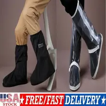 Водонепроницаемые мужские многоразовые дождевые бахилы для езды на мотоцикле и велосипеде, защита от дождя