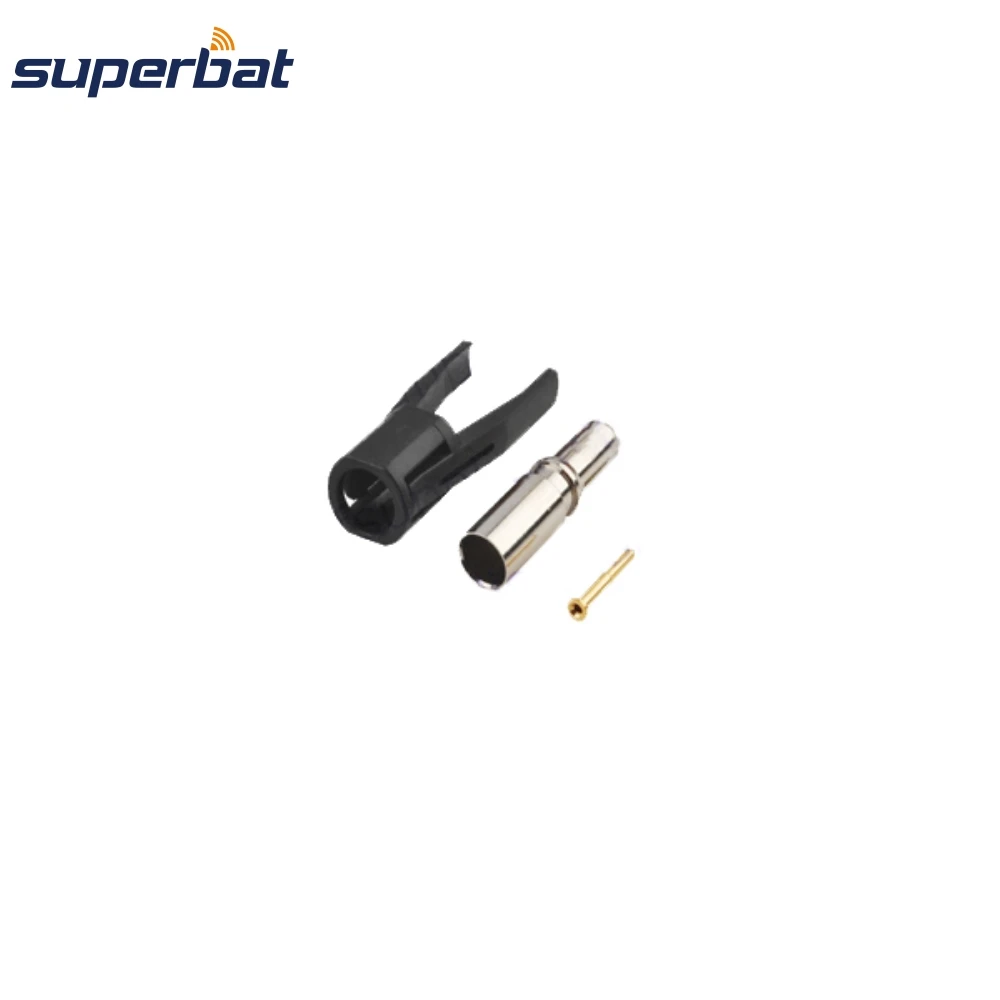 Male RF Coaxial Connector for GPS Antenna Navigation Systems