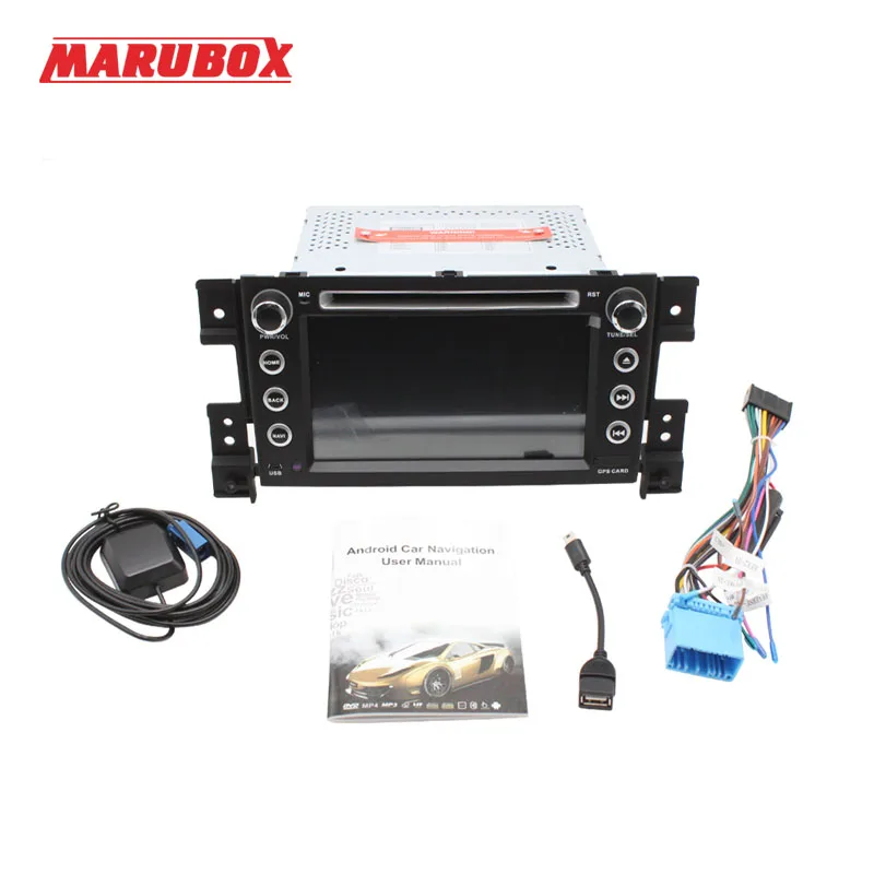 Best MARUBOX 2din Android 7.1 For Suzuki Grand Vitara Quad Core 7" 2G RAM IPS GPS Radio Bluetooth DVD Car Multimedia Player 7A905DT3 4