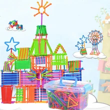 420 шт. экологическая Интубация, пластиковые детские игрушки, строительные блоки, креативные Обучающие головоломки, вставляемые блоки GF130