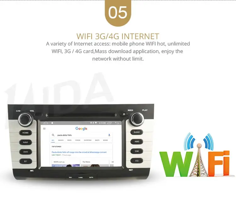 Perfect LJDA Android 9.1 Car DVD Player For Suzuki swift 2004-2010 Car Multimedia Player Stereo GPS Navigation IPS Audio 2 Din Car Radio 7
