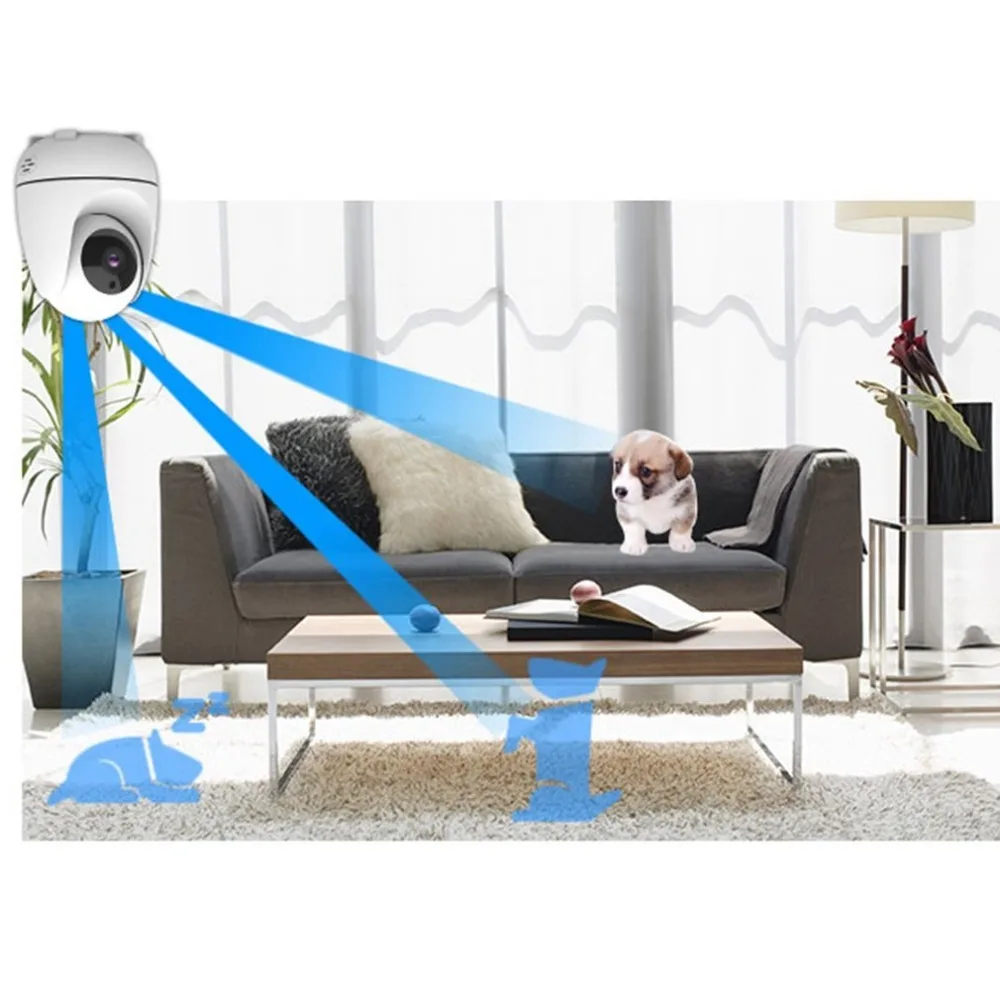 HD 1080P Wireless Wifi IP Camera 3.6mm Lens Infrared Night Vision Motion Detection Surveillance Camera 3MP Baby Monitor