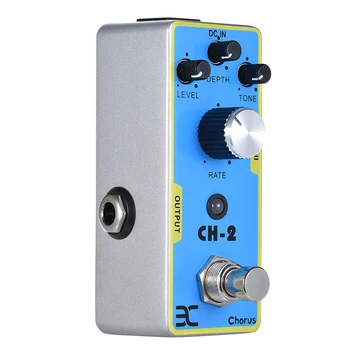 

ENO EX CH-2 Electric Guitar Chorus Effect Pedal Full Metal Shell True Bypass