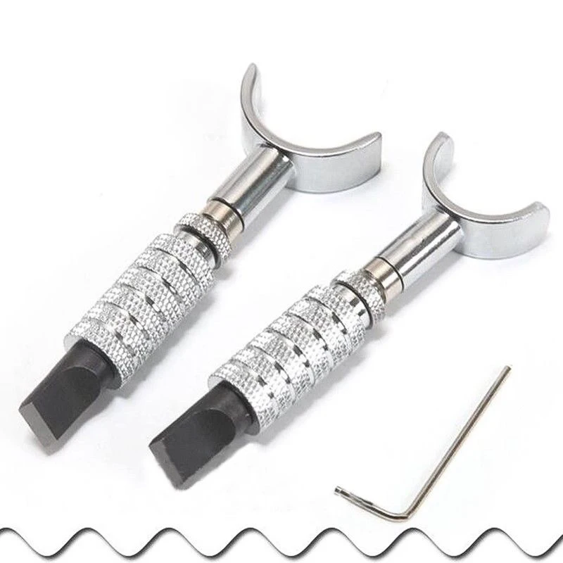 

Adjustable DIY Manual Rotary Tool Leather Carving Swivel Knife Blade Tool Perfect for DIY Leather Craft Punching